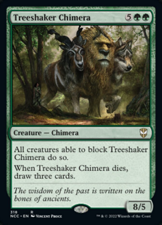 Treeshaker Chimera [Streets of New Capenna Commander] | Cards and Coasters CA