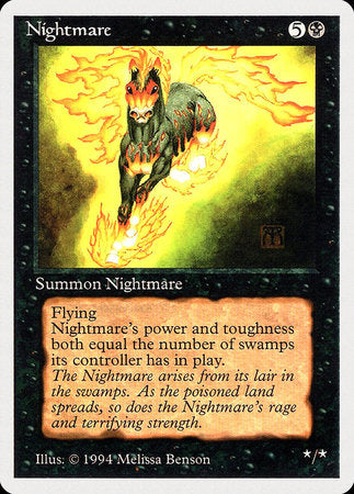 Nightmare [Summer Magic / Edgar] | Cards and Coasters CA