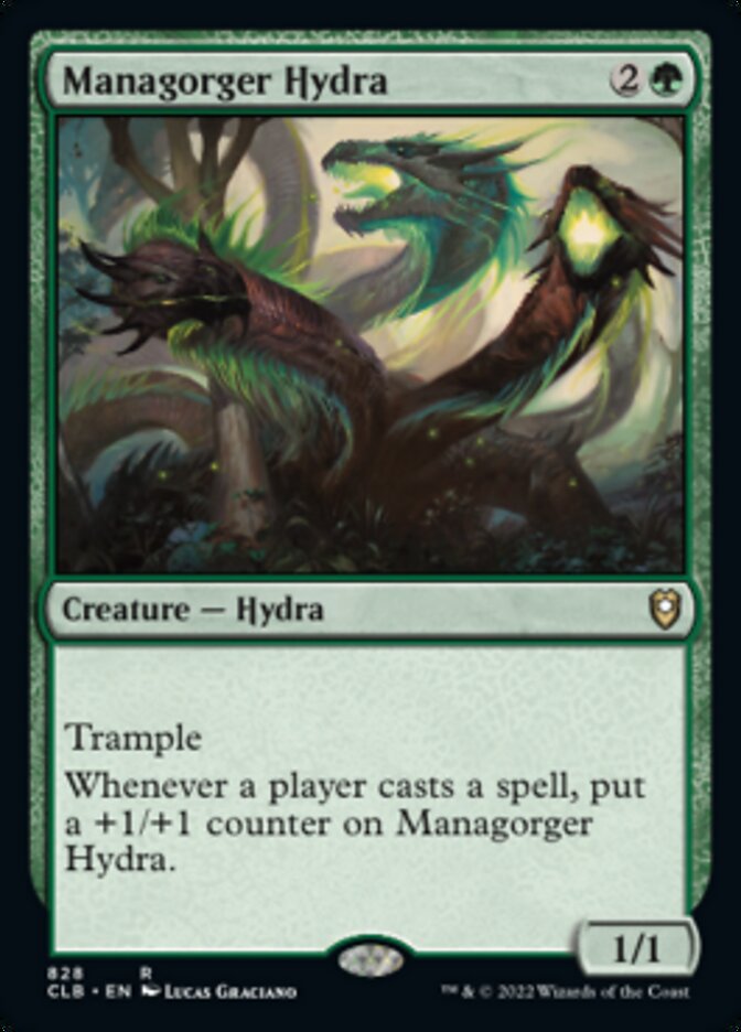 Managorger Hydra [Commander Legends: Battle for Baldur's Gate] | Cards and Coasters CA