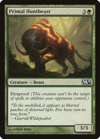 Primal Huntbeast [Magic 2013] | Cards and Coasters CA