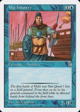 Wu Infantry [Portal Three Kingdoms] | Cards and Coasters CA