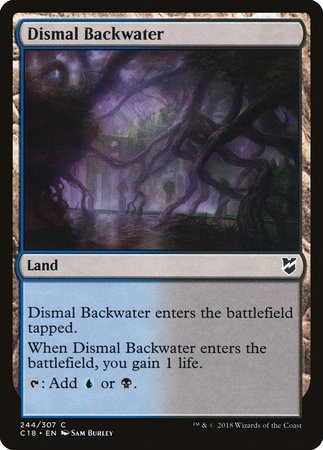 Dismal Backwater [Commander 2018] | Cards and Coasters CA