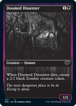 Doomed Dissenter [Innistrad: Double Feature] | Cards and Coasters CA