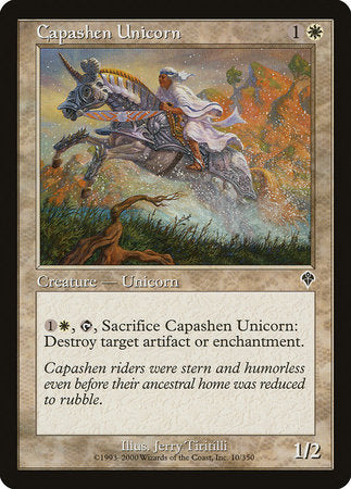 Capashen Unicorn [Invasion] | Cards and Coasters CA