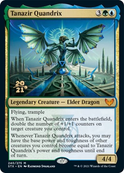 Tanazir Quandrix [Strixhaven: School of Mages Prerelease Promos] | Cards and Coasters CA