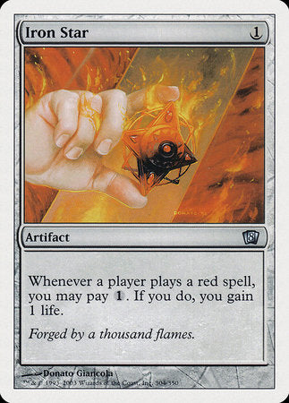 Iron Star [Eighth Edition] | Cards and Coasters CA
