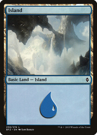 Island (256) [Battle for Zendikar] | Cards and Coasters CA