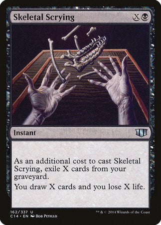 Skeletal Scrying [Commander 2014] | Cards and Coasters CA