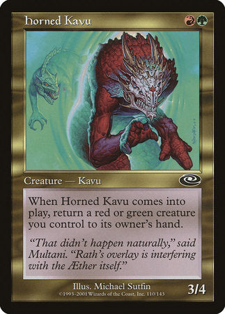 Horned Kavu [Planeshift] | Cards and Coasters CA