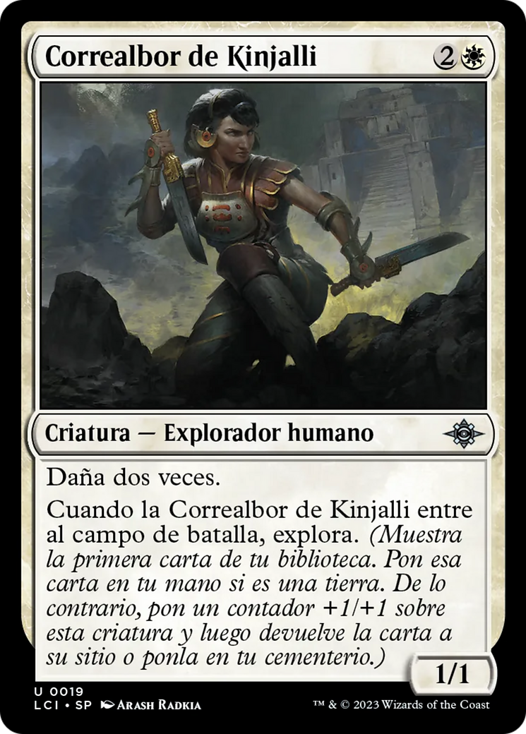 Kinjalli's Dawnrunner [The Lost Caverns of Ixalan] | Cards and Coasters CA