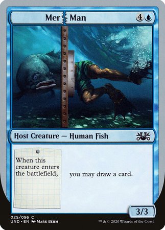 Mer Man [Unsanctioned] | Cards and Coasters CA