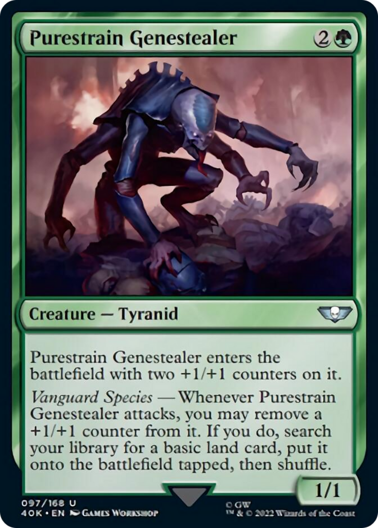 Purestrain Genestealer [Universes Beyond: Warhammer 40,000] | Cards and Coasters CA