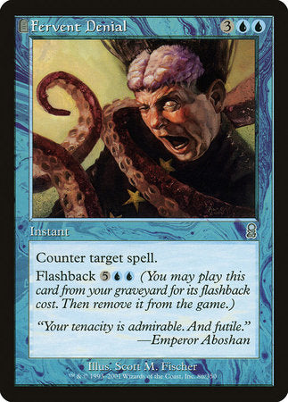 Fervent Denial [Odyssey] | Cards and Coasters CA