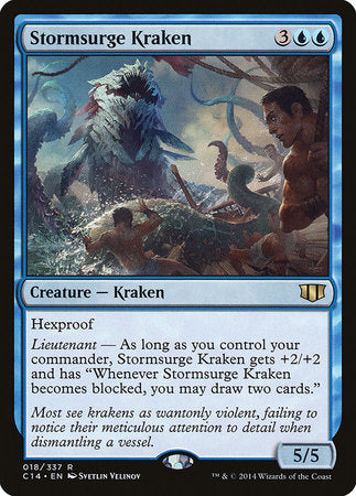 Stormsurge Kraken [Commander 2014] | Cards and Coasters CA