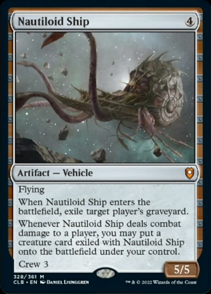 Nautiloid Ship [Commander Legends: Battle for Baldur's Gate] | Cards and Coasters CA