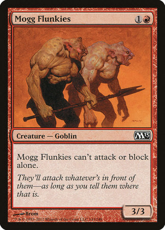 Mogg Flunkies [Magic 2013] | Cards and Coasters CA