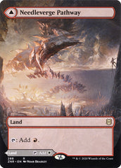 Needleverge Pathway // Pillarverge Pathway (Extended) (Noah Bradley) [Zendikar Rising] | Cards and Coasters CA