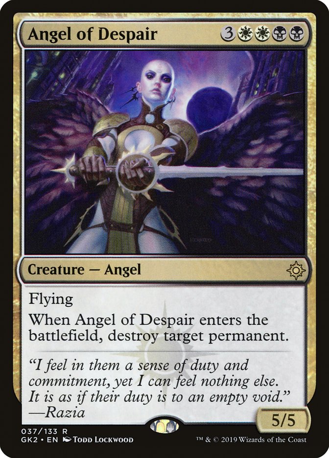 Angel of Despair [Ravnica Allegiance Guild Kit] | Cards and Coasters CA