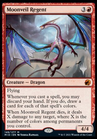 Moonveil Regent (Promo Pack) [Innistrad: Midnight Hunt Promos] | Cards and Coasters CA