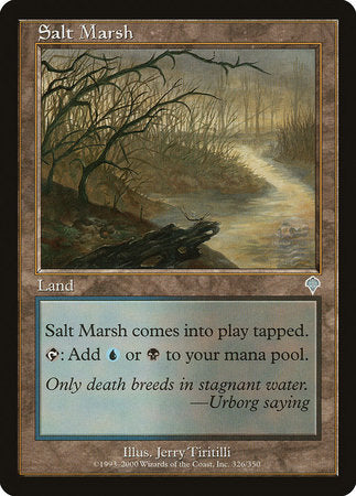 Salt Marsh [Invasion] | Cards and Coasters CA