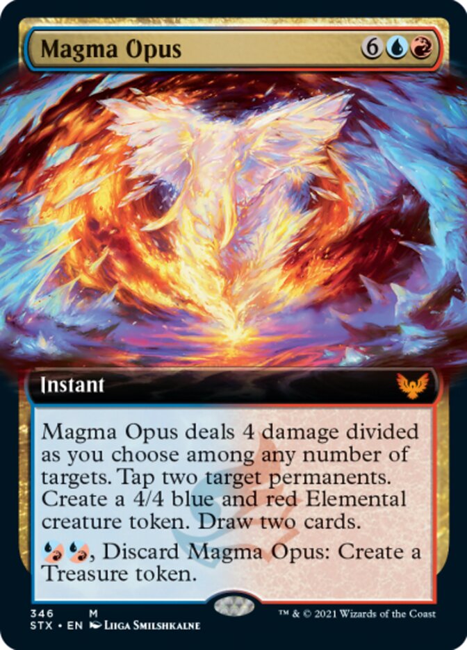 Magma Opus (Extended) [Strixhaven: School of Mages] | Cards and Coasters CA