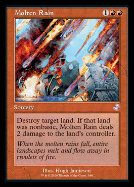 Molten Rain (Timeshifted) [Time Spiral Remastered] | Cards and Coasters CA