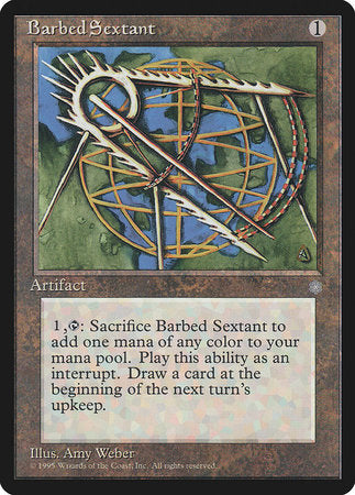 Barbed Sextant [Ice Age] | Cards and Coasters CA