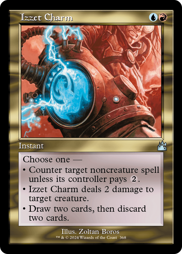 Izzet Charm (Retro Frame) [Ravnica Remastered] | Cards and Coasters CA