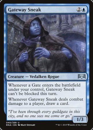 Gateway Sneak [Ravnica Allegiance] | Cards and Coasters CA