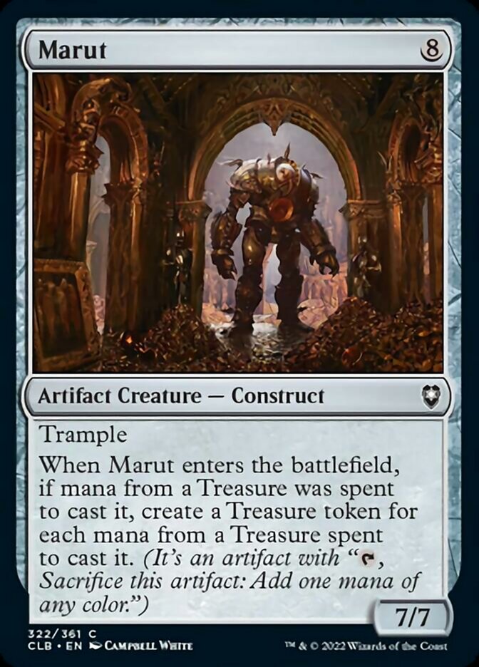 Marut [Commander Legends: Battle for Baldur's Gate] | Cards and Coasters CA