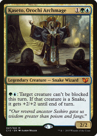 Kaseto, Orochi Archmage [Commander 2015] | Cards and Coasters CA