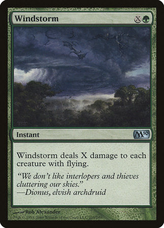 Windstorm [Magic 2010] | Cards and Coasters CA