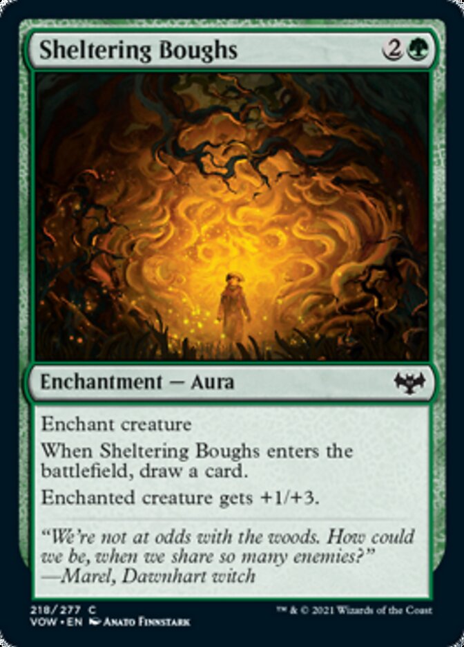 Sheltering Boughs [Innistrad: Crimson Vow] | Cards and Coasters CA