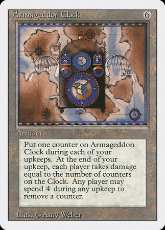 Armageddon Clock [Revised Edition] | Cards and Coasters CA