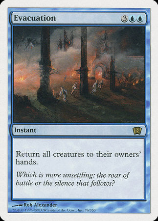 Evacuation [Eighth Edition] | Cards and Coasters CA