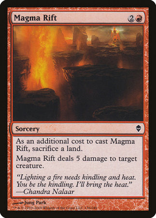 Magma Rift [Zendikar] | Cards and Coasters CA