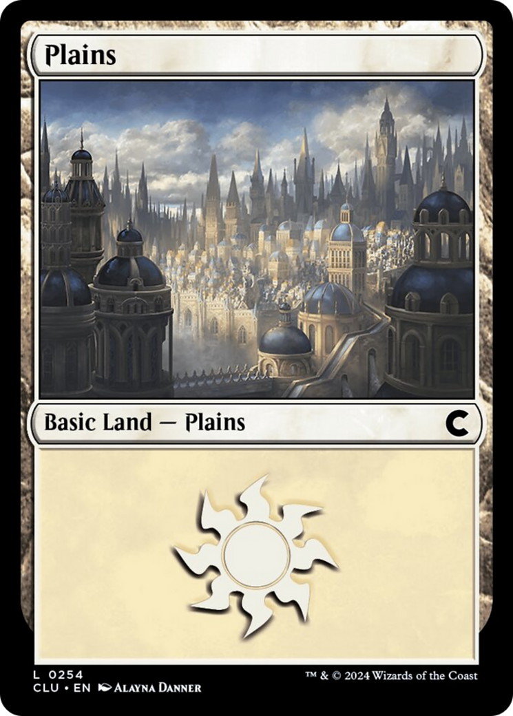 Plains (0254) [Ravnica: Clue Edition] | Cards and Coasters CA