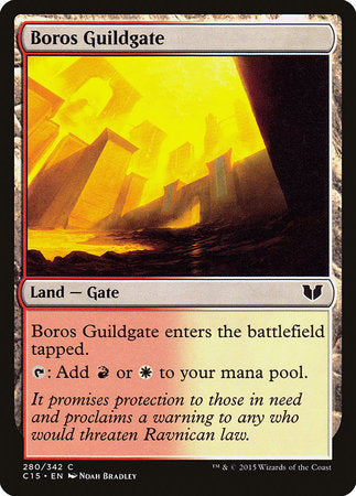 Boros Guildgate [Commander 2015] | Cards and Coasters CA