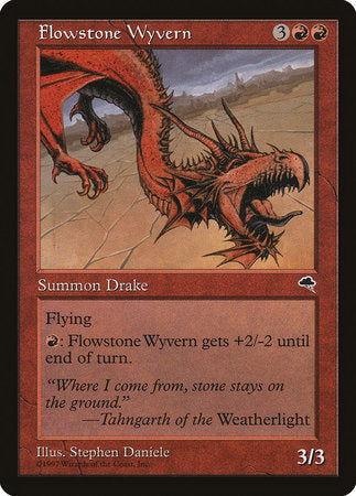 Flowstone Wyvern [Tempest] | Cards and Coasters CA