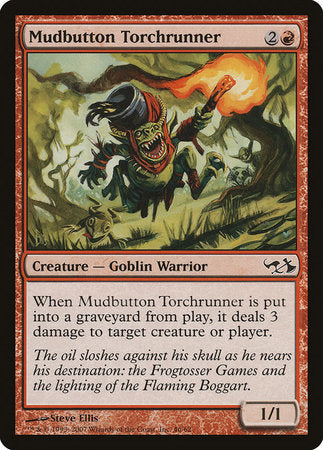 Mudbutton Torchrunner [Duel Decks: Elves vs. Goblins] | Cards and Coasters CA