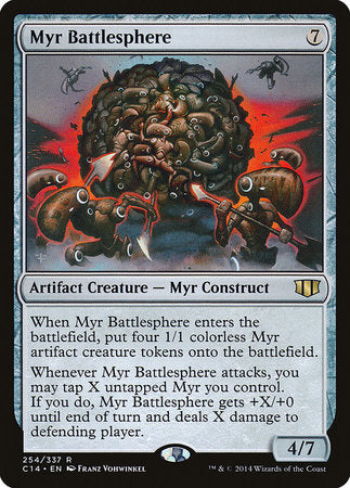Myr Battlesphere [Commander 2014] | Cards and Coasters CA