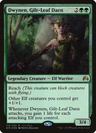 Dwynen, Gilt-Leaf Daen [Magic Origins Promos] | Cards and Coasters CA