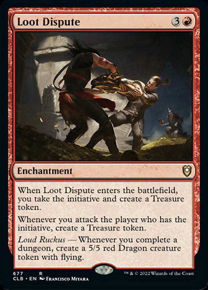 Loot Dispute [Commander Legends: Battle for Baldur's Gate] | Cards and Coasters CA