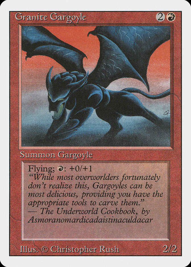 Granite Gargoyle [Revised Edition] | Cards and Coasters CA