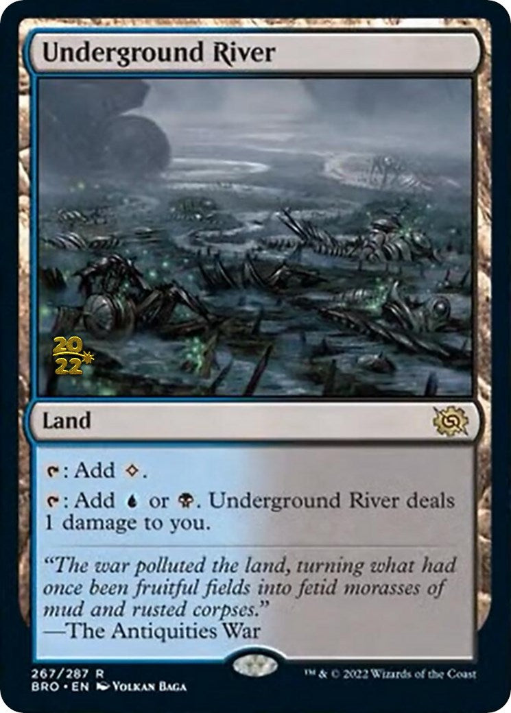 Underground River [The Brothers' War: Prerelease Promos] | Cards and Coasters CA