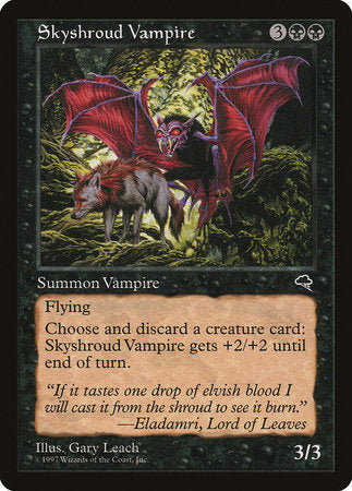 Skyshroud Vampire [Tempest] | Cards and Coasters CA