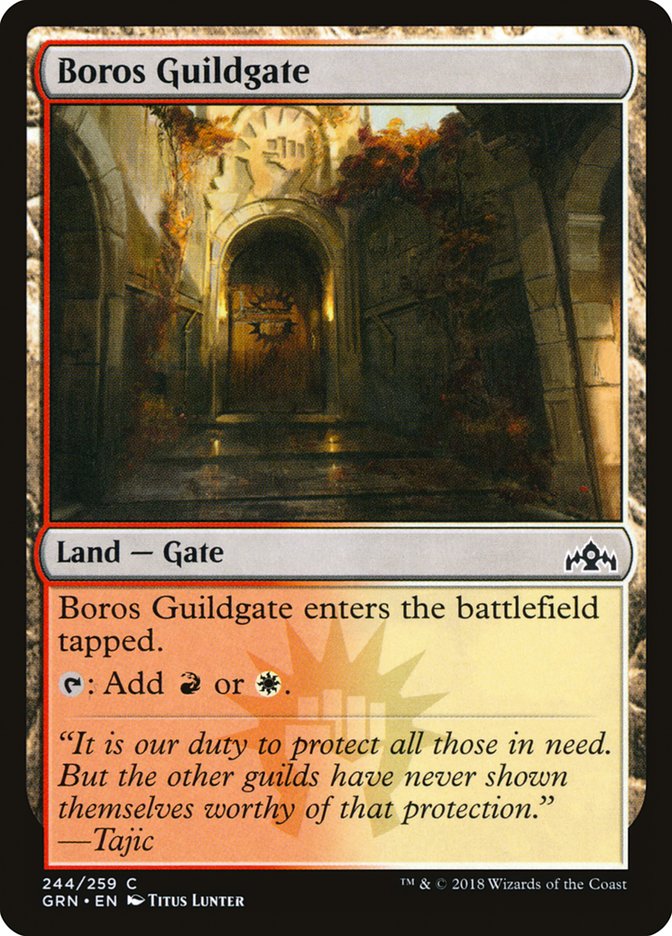 Boros Guildgate (244/259) [Guilds of Ravnica] | Cards and Coasters CA