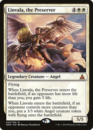 Linvala, the Preserver [Oath of the Gatewatch] | Cards and Coasters CA