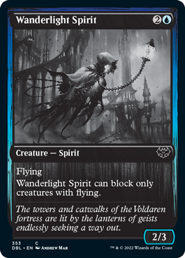 Wanderlight Spirit [Innistrad: Double Feature] | Cards and Coasters CA