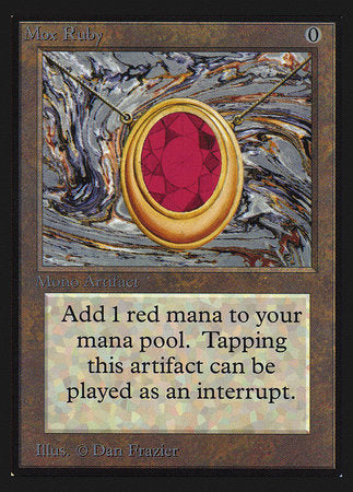 Mox Ruby (IE) [Intl. Collectors’ Edition] | Cards and Coasters CA